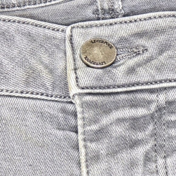 Liverpool Los Angeles Grey Skinny Jeans Size 10 - Picture 4 of 11